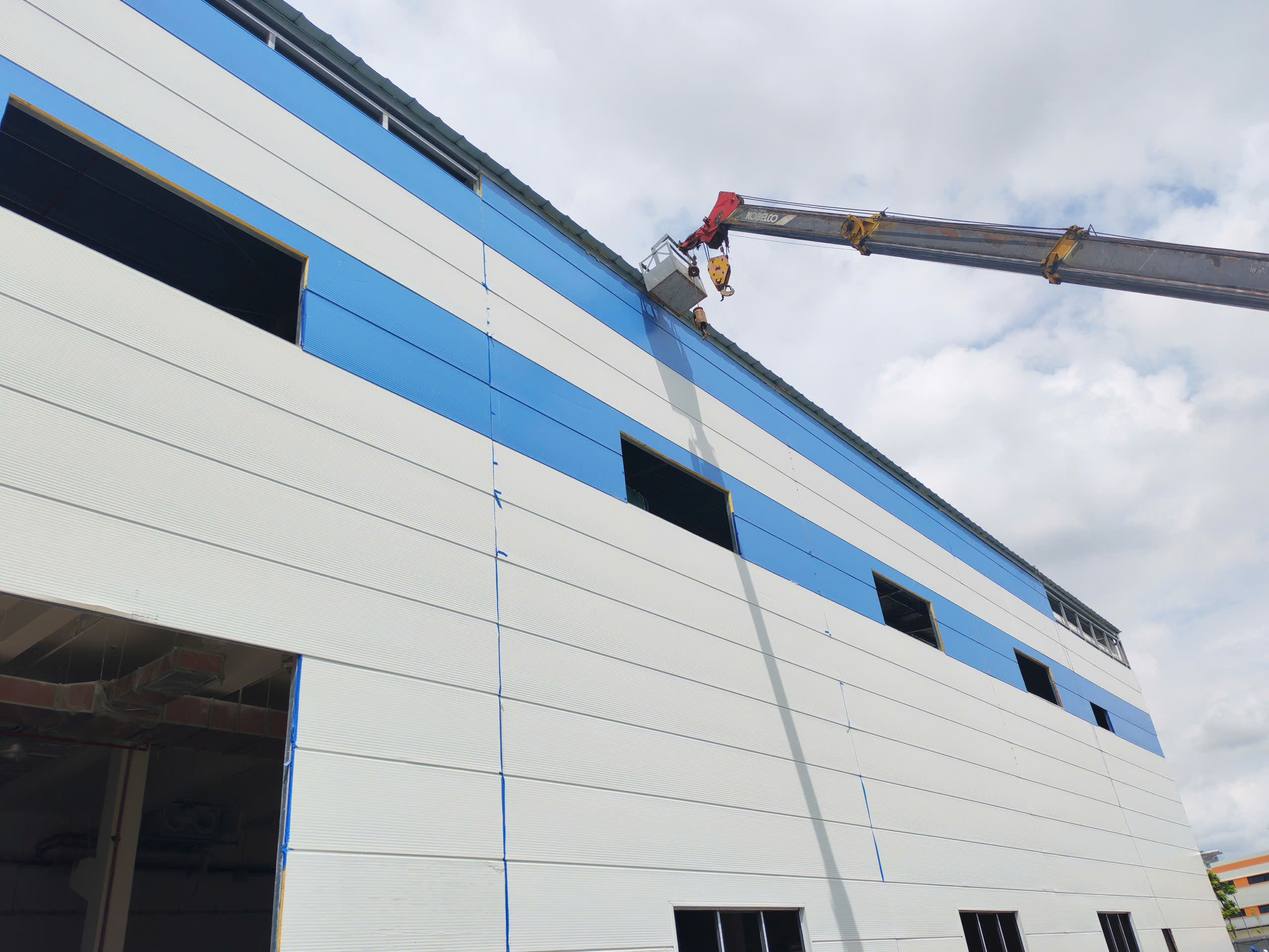 Cập nhật tiến độ dự án Nhà máy Amphenol JET KCN Hoà Phú Bắc Giang