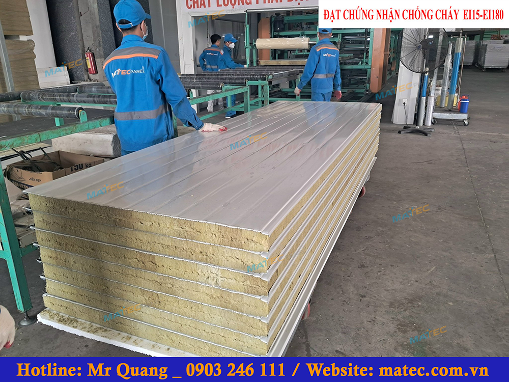 Vách Panel Chống Cháy EI120 -EI180